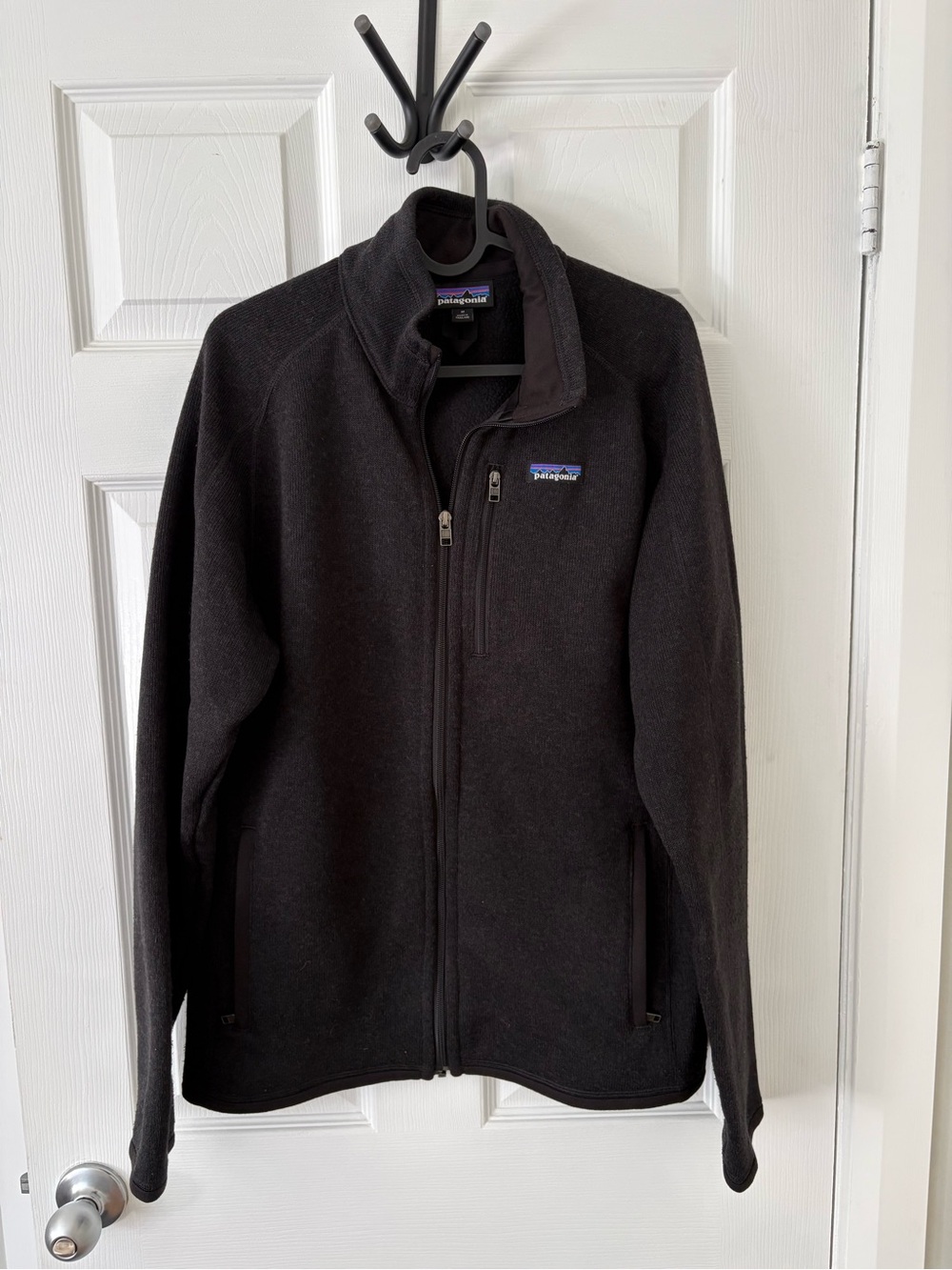 Patagonia Men’s Better Sweater - Full-Zip Black (Medium)